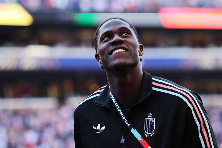 La star d'Aston Villa Amadou Onana. La star d'Aston Villa Amadou Onana.