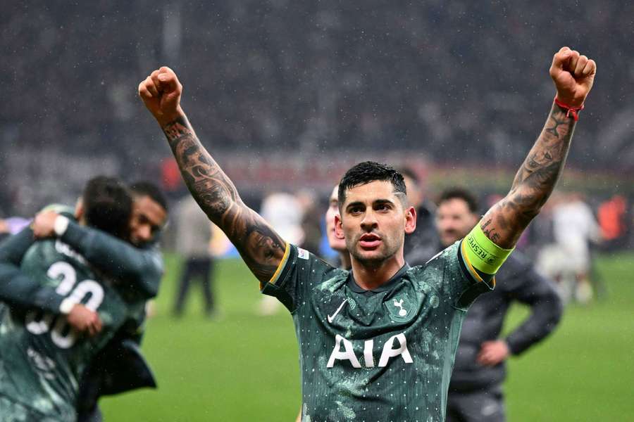 Cristian Romero, unul dintre căpitanii lui Tottenham