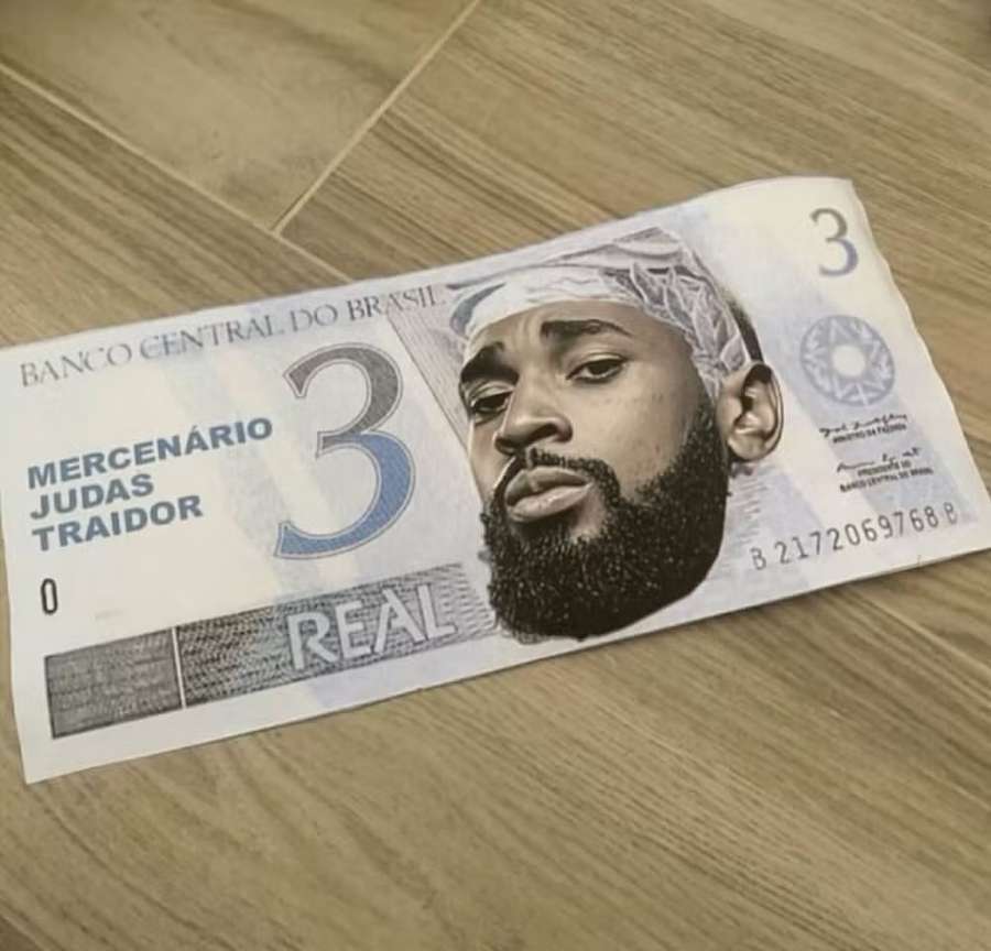 Nota usadas no protesto contra Gerson