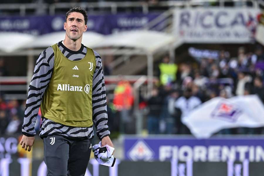 Dusan Vlahovic. jignit de fanii Fiorentinei