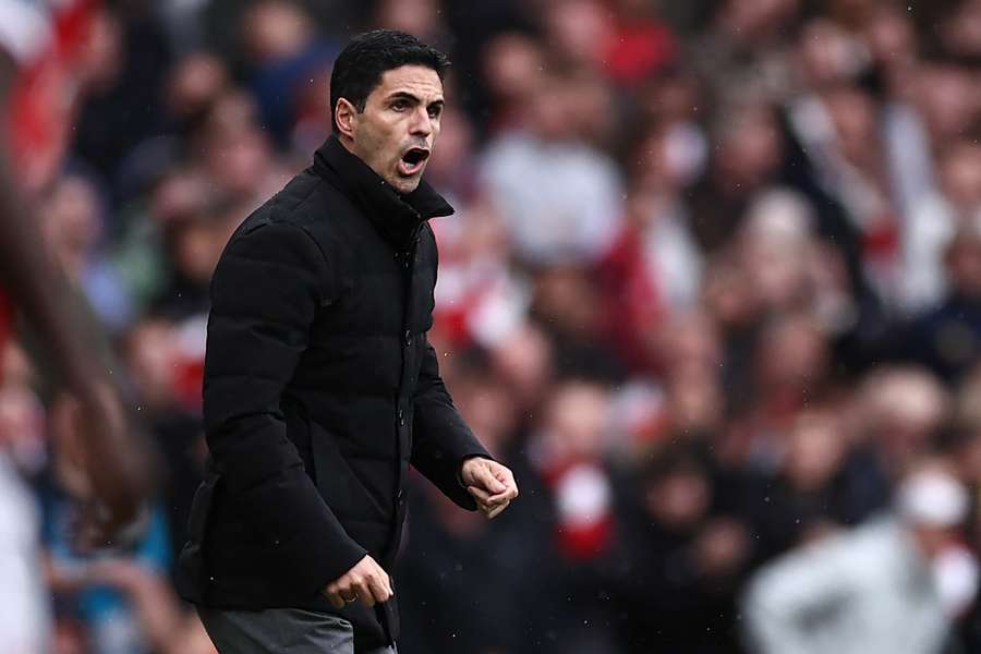 Arteta en Premier League.