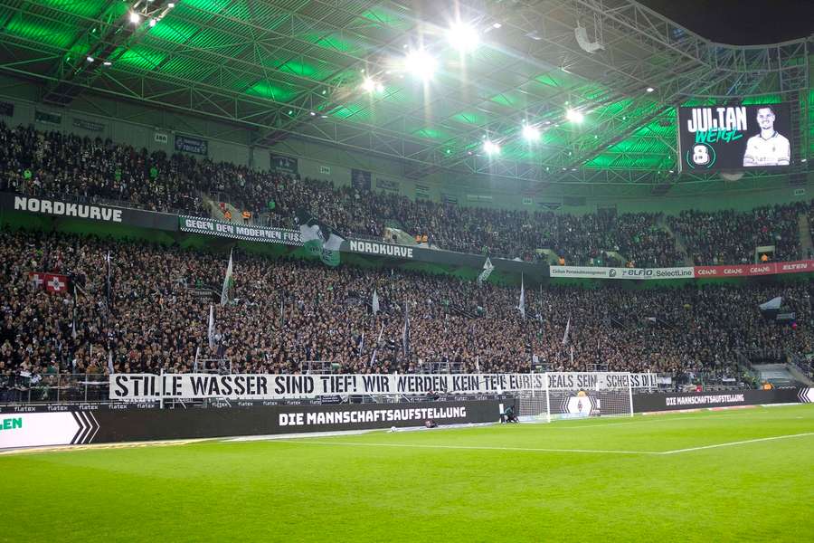 Supporters uiten hun onvrede