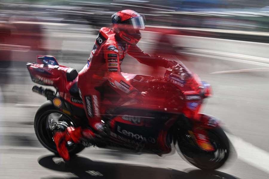 Marc Marquez à Brno.