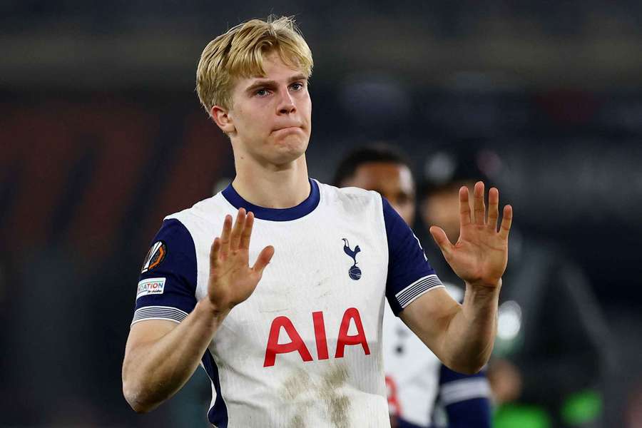 Lucas Bergvall suffered an ankle injury