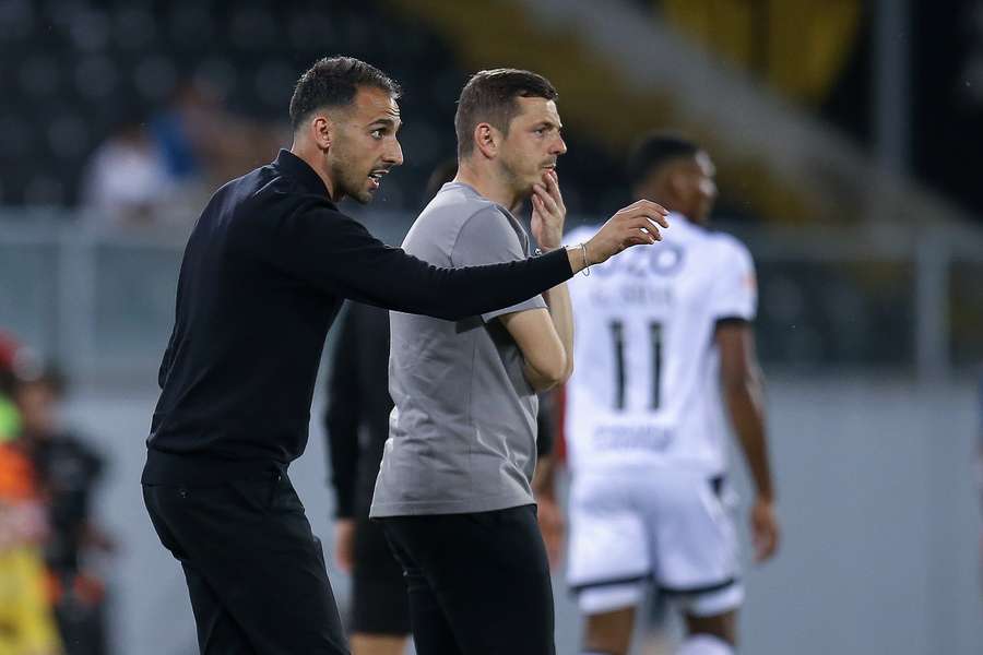 Gil Lameiras, treinador do Vitória SC