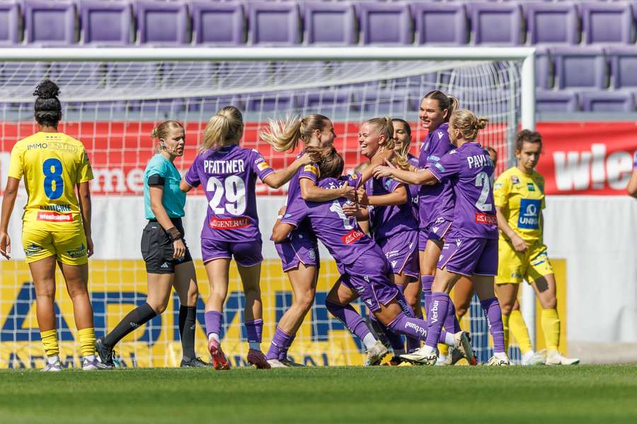 Violette Topform: Austria Wien besiegt auch die Meisterinnen zu Null