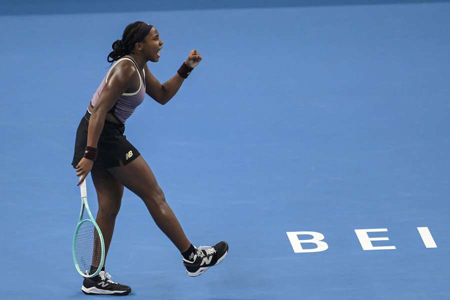 Gauff, en Beijing