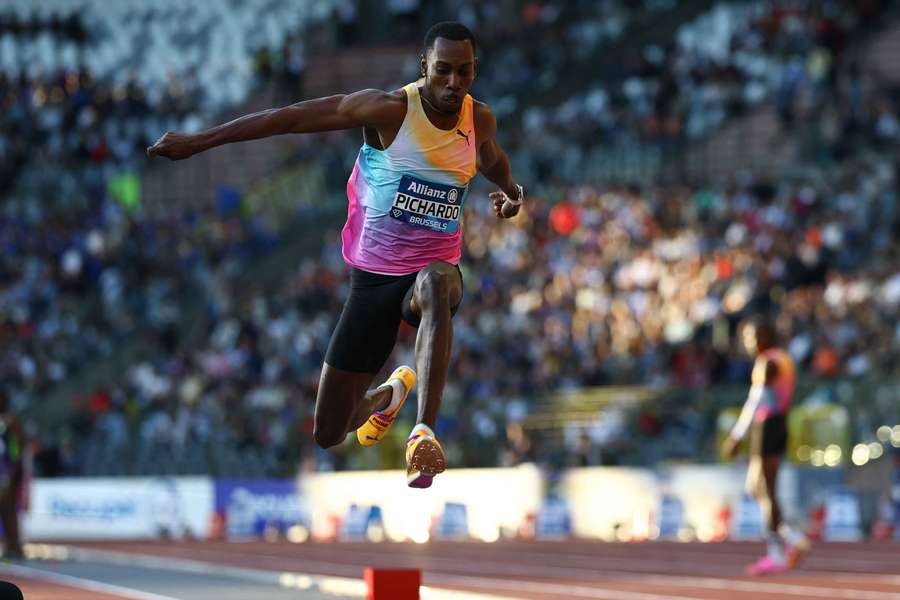 Atleta português Pedro Pablo Pichardo Atleta português Pedro Pablo Pichardo