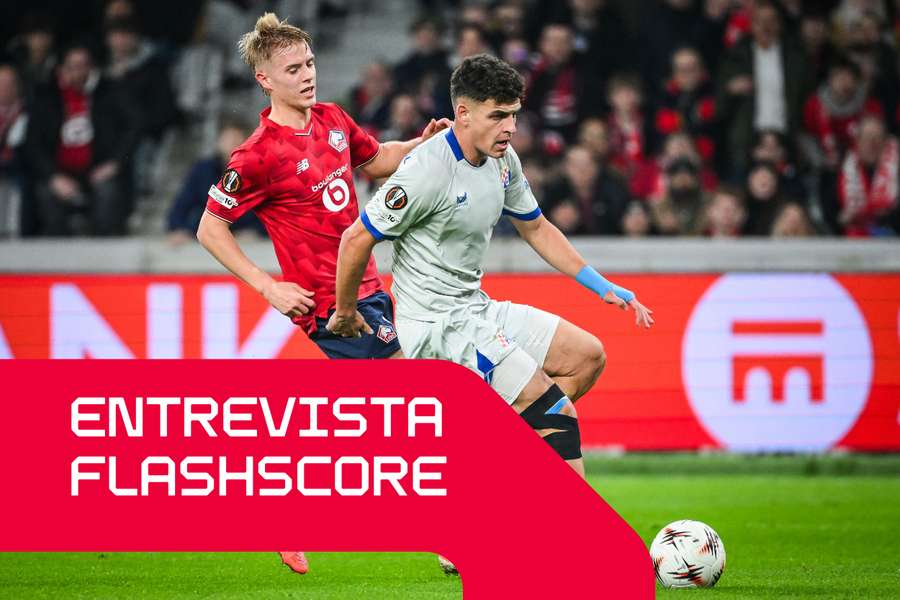 Sergi Domínguez, jogador do Dinamo Zagreb