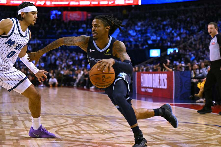 Ja Morant was pivotal for the Memphis Grizzlies in their win in London.