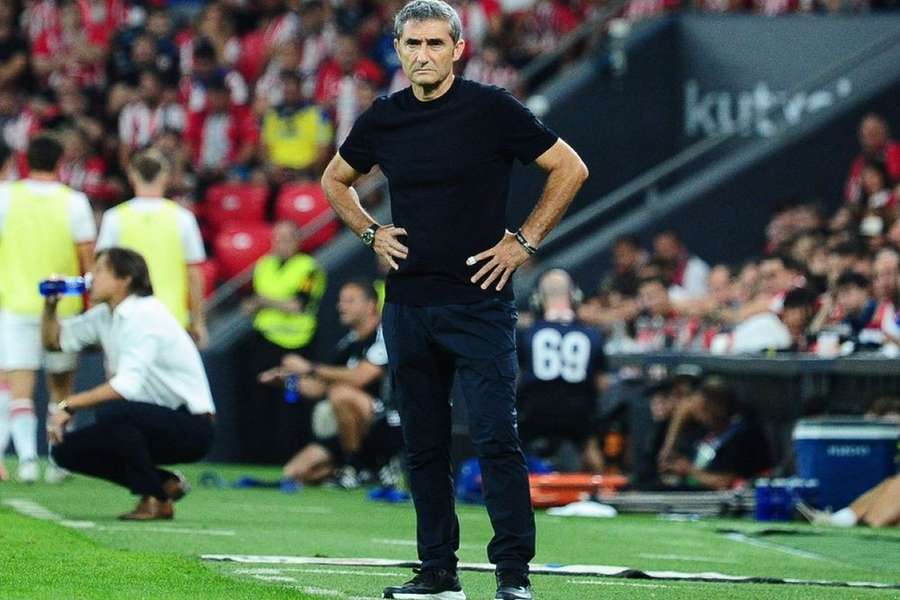 Ernesto Valverde, treinador do Athletic Bilbao