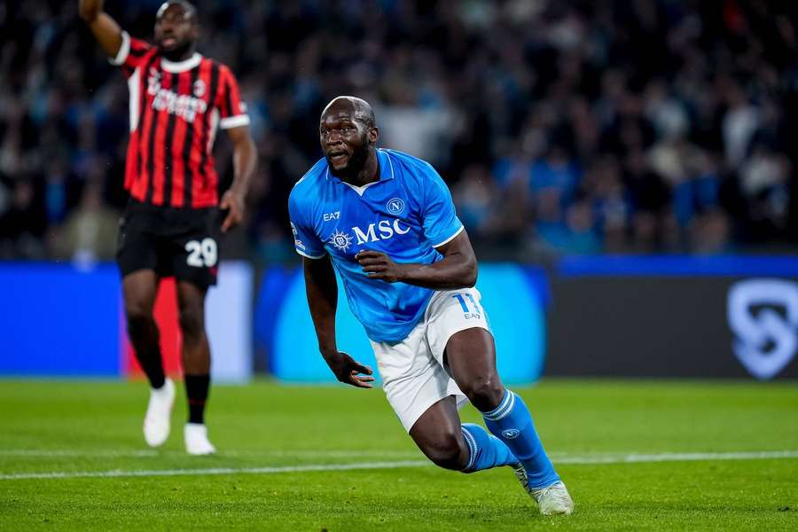Lukaku celebra su gol