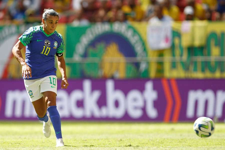 Marta quer aproveitar a última possibilidade de ser campeã do Mundo