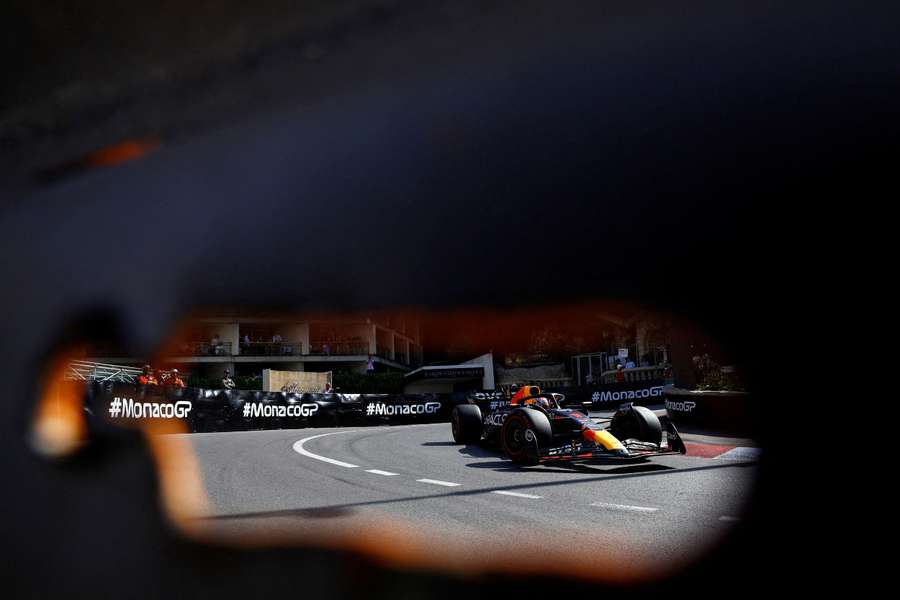 Verstappen and Alonso will start alongside one another on the front row in Monaco