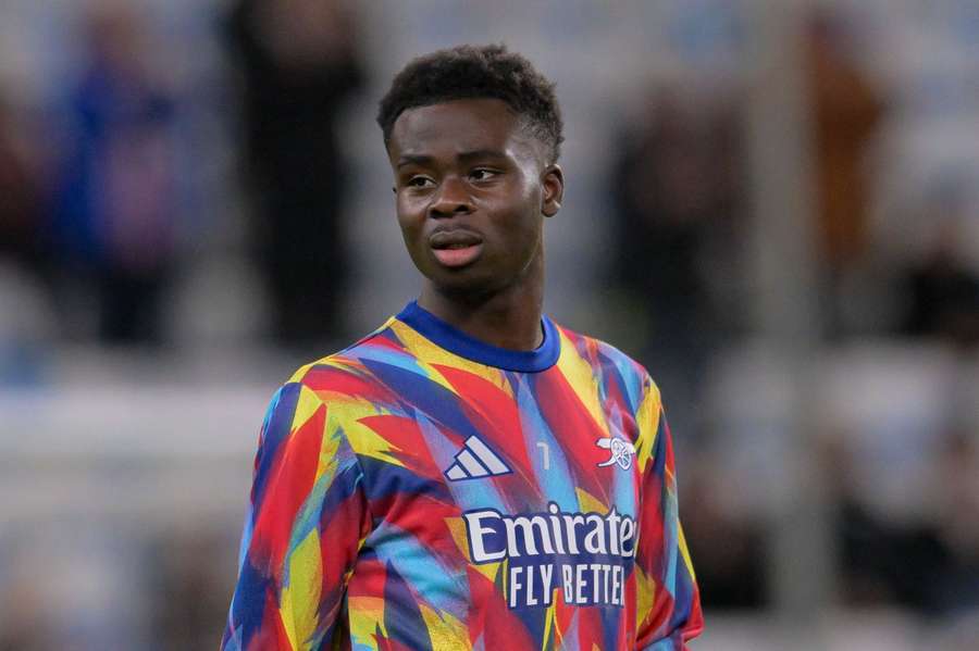 Bukayo Saka, jugador del Arsenal