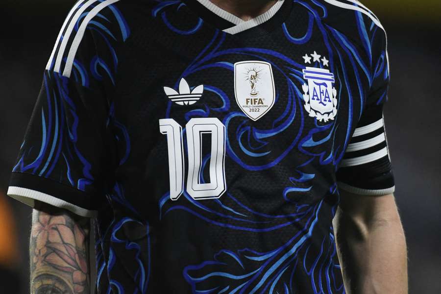Lionel Messi con la equipación de Argentina para la Copa Mundial de la FIFA 2026