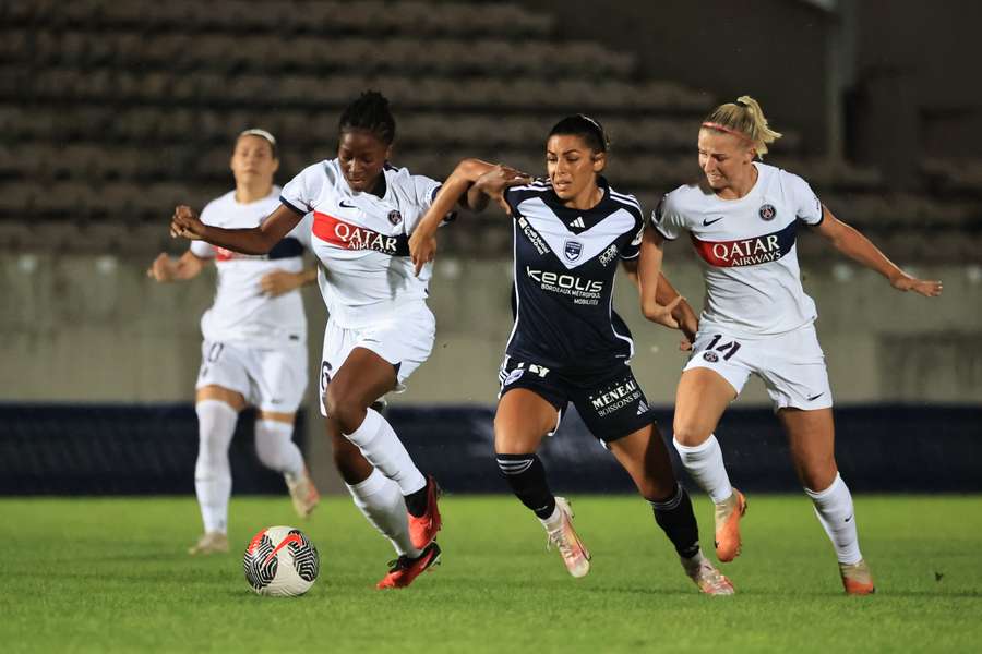 Le PSG était trop fort pour les Girondines