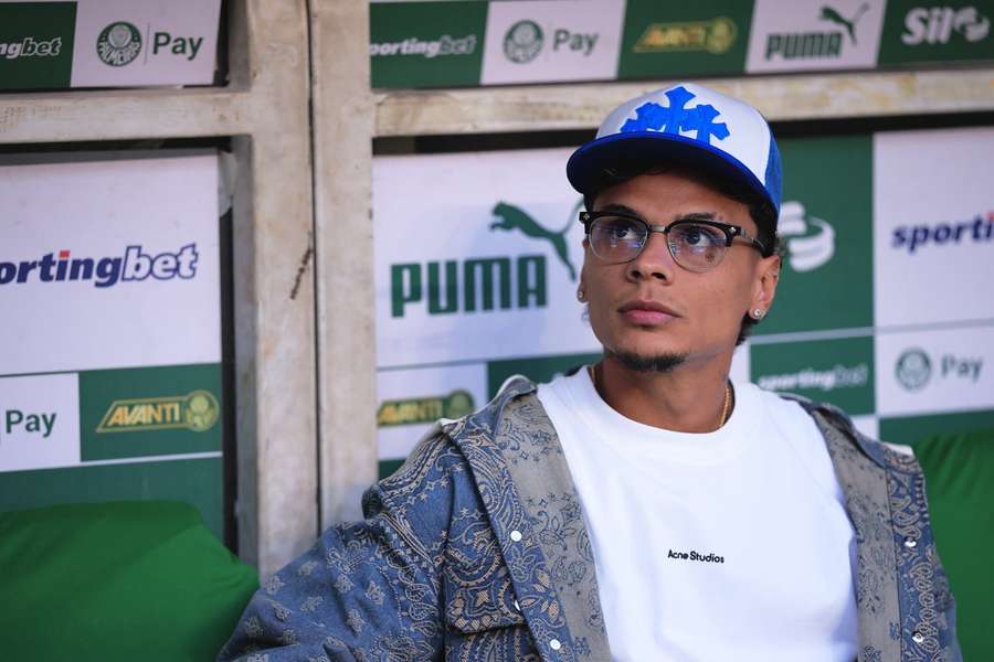 Richard Ríos falhou último jogo do Palmeiras