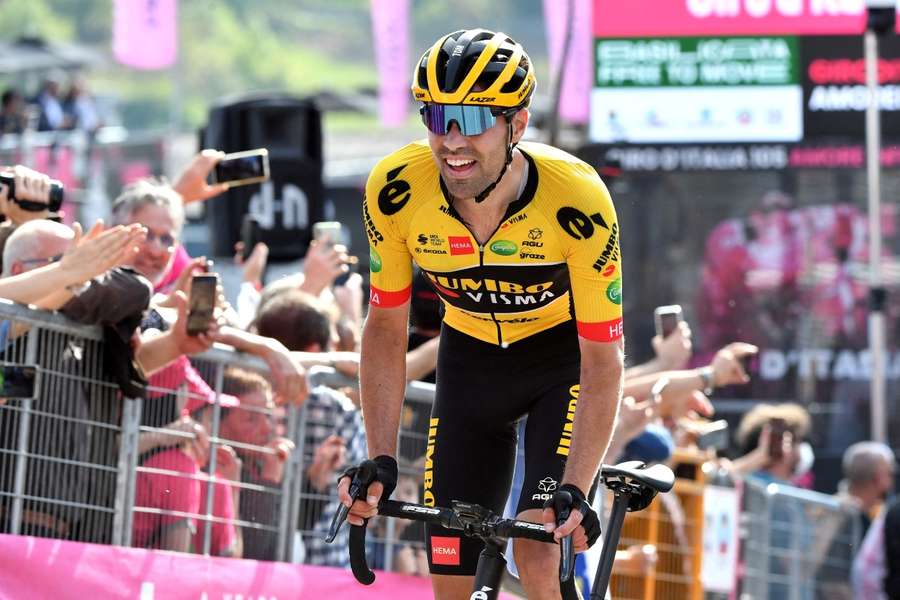 The Dutchman won the Giro d'Italia in 2017