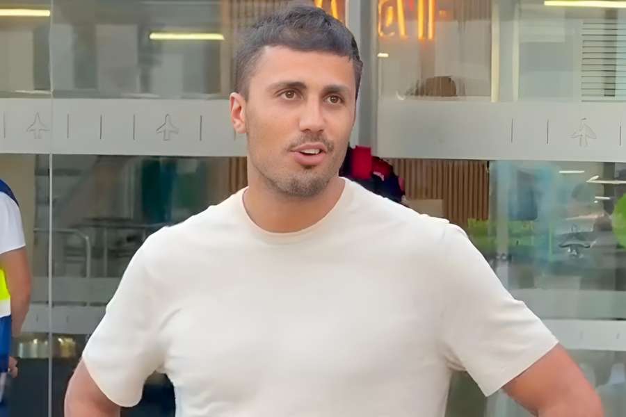 Rodri ya está en Barcelona