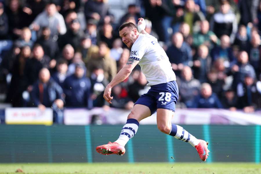 Preston North End's Montenegro forward Milutin Osmajic