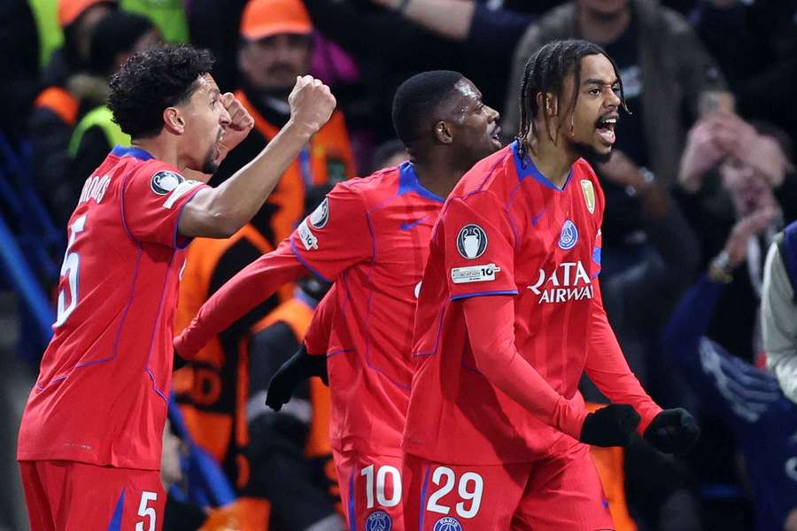 PSG coach Luis Enrique celebrates victory at Chelsea: Near perfection PSG coach Luis Enrique celebrates victory at Chelsea: Near perfection