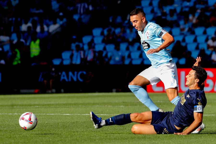 Iago Aspas marcou o golo da vitória aos 84 minutos