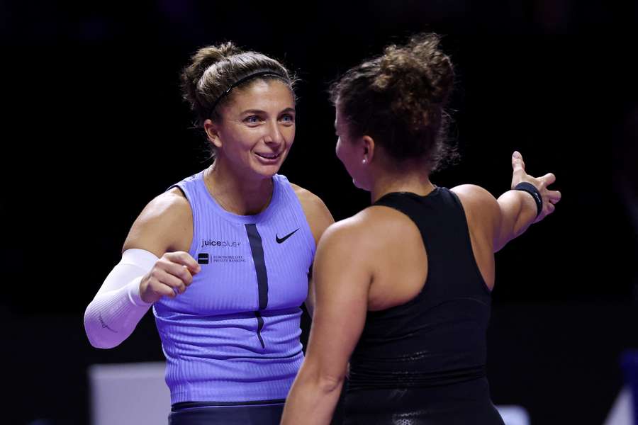 Sara Errani et Jasmine Paolini aux Finals le 1er novembre.