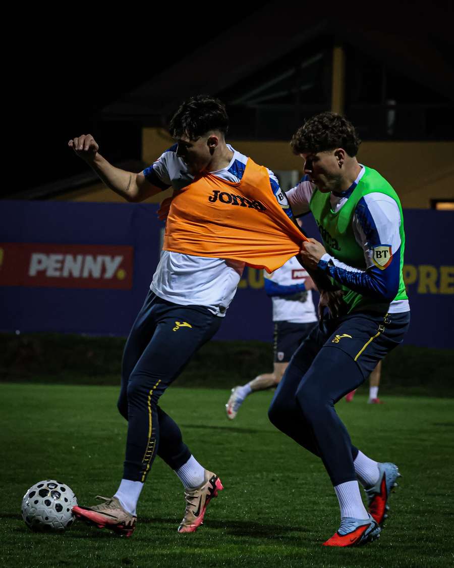 Antrenamentul naționalei