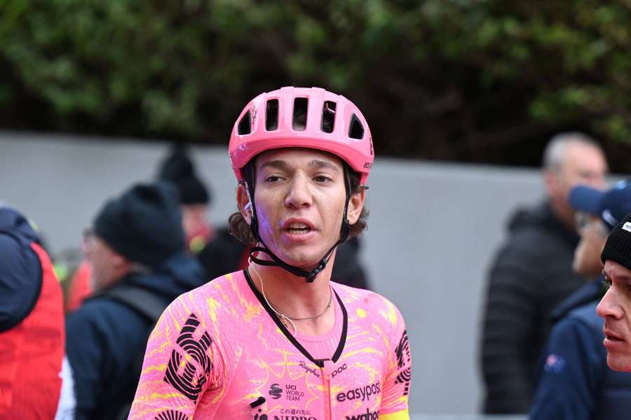 Piccolo in actie voor EF Education eerder dit jaar