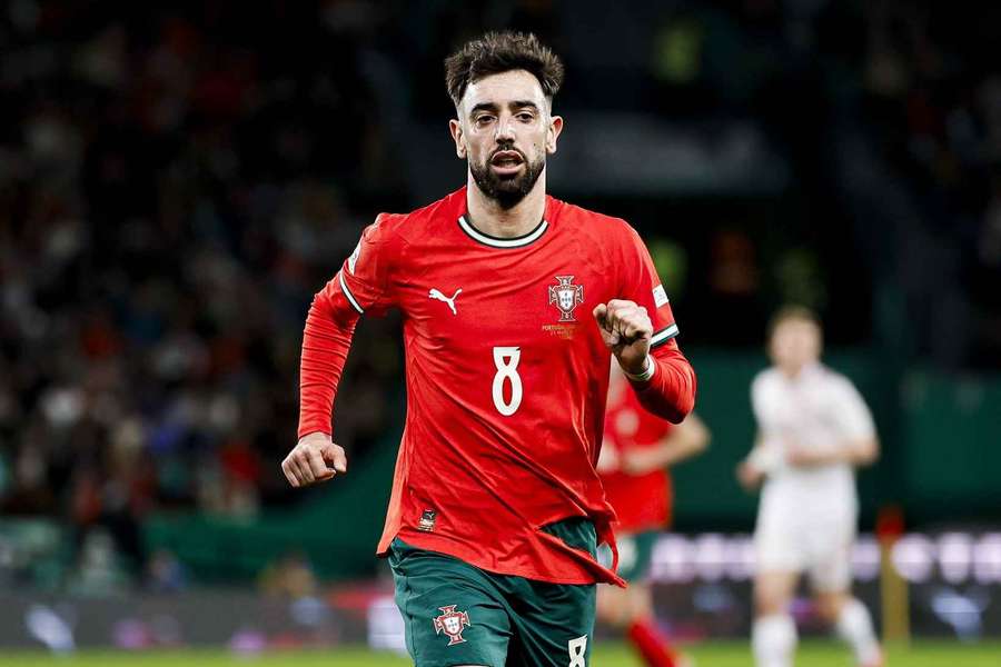 Bruno Fernandes, jugador portugués