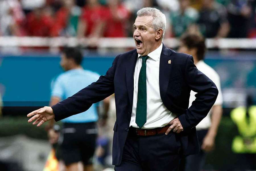 Javier Aguirre na lavičce Mexika. Javier Aguirre na lavičce Mexika.