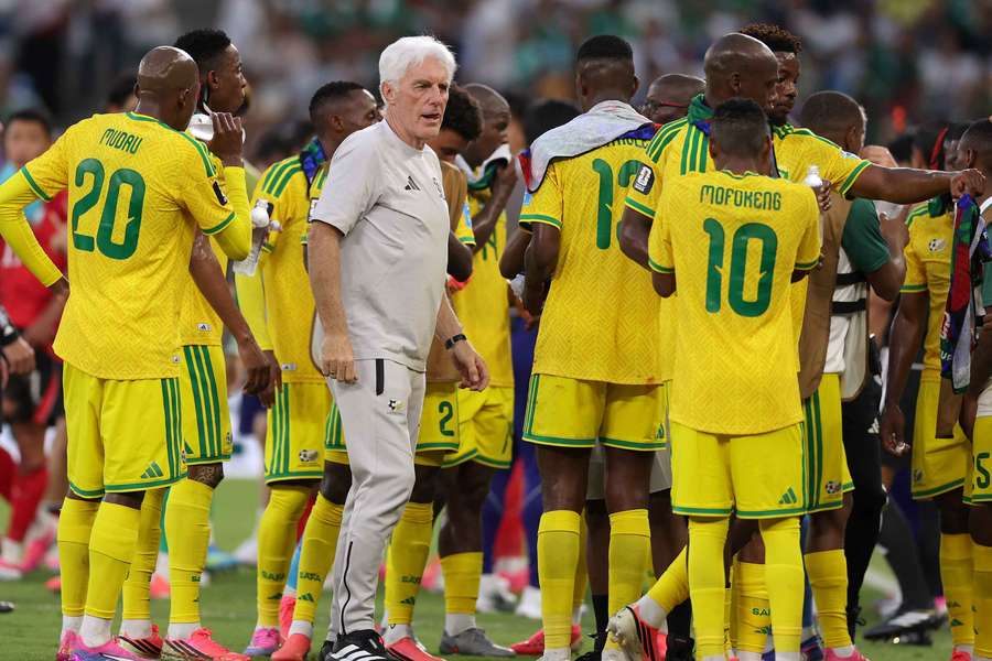 Hugo Broos has warned South Africa could go backwards under Pitso Mosimane Hugo Broos has warned South Africa could go backwards under Pitso Mosimane