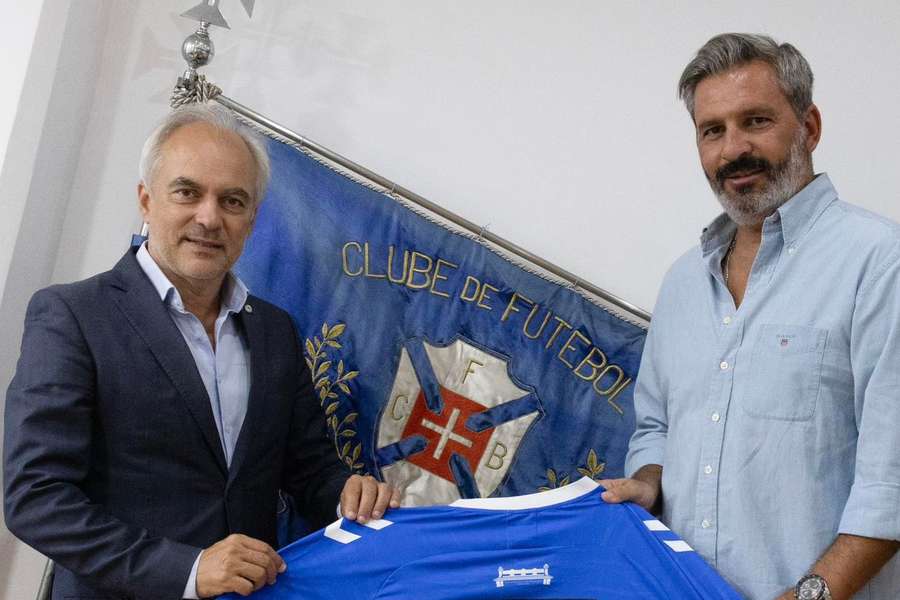 Tiago Zorro apresentado no Restelo