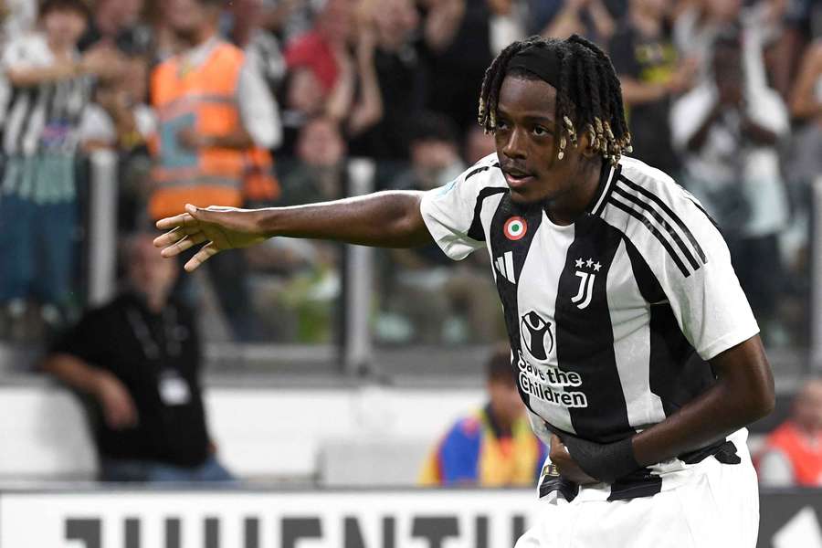 Samuel Mbangula, jugador de la Juventus