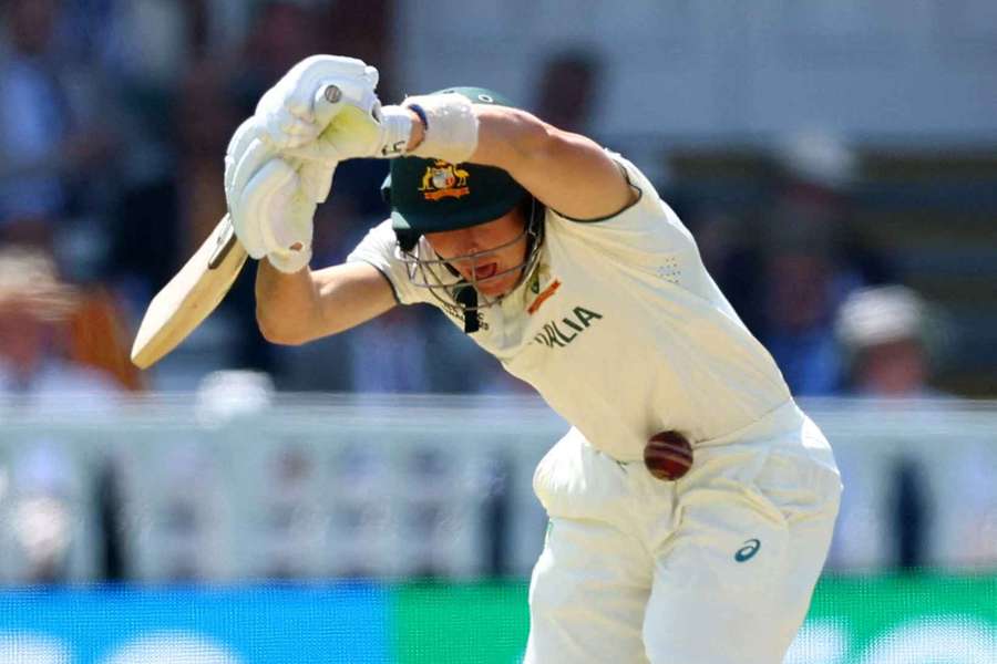 Marnus Labuschagne struggled as an opener against South Africa