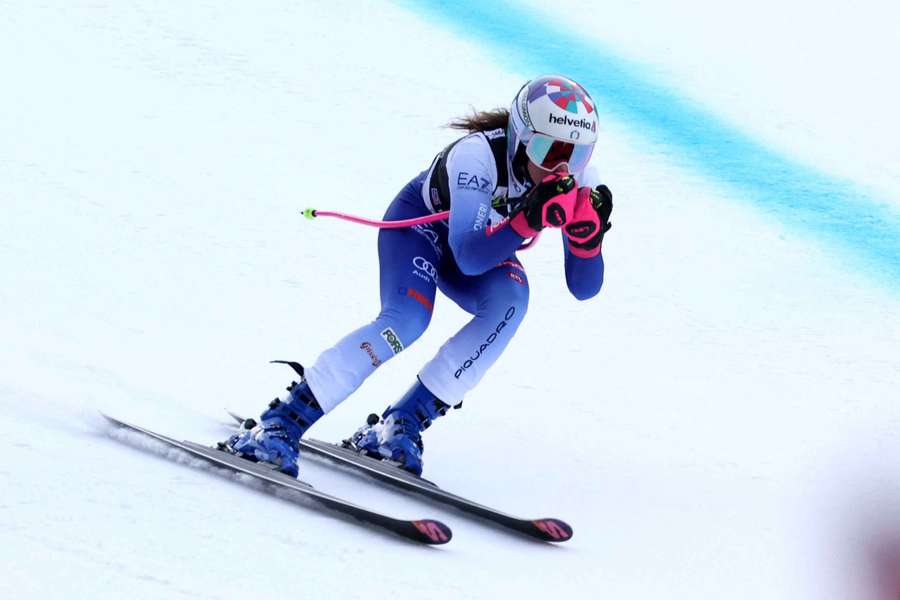 Marta Bassino in action back in January Marta Bassino in action back in January