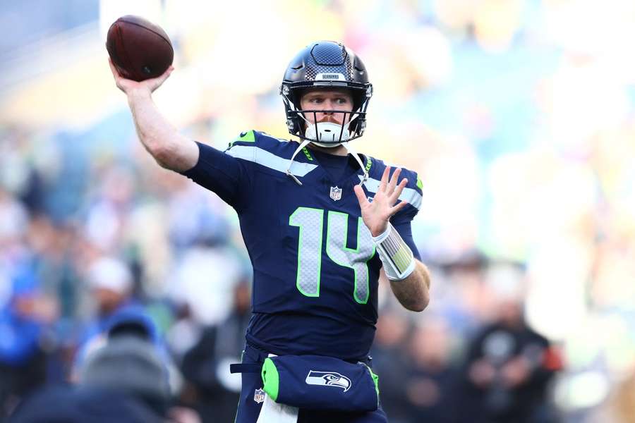 Sam Darnold in action for the Seattle Seahawks. Sam Darnold in action for the Seattle Seahawks.