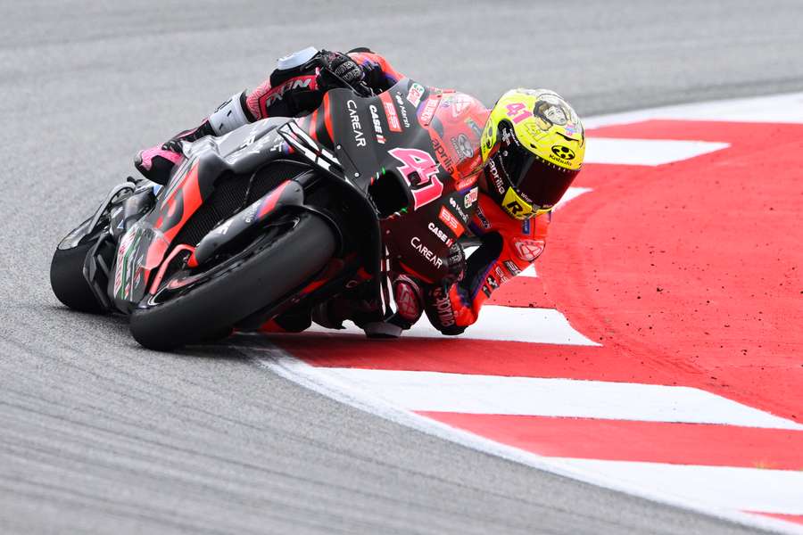 Aleix Espargaró op het Circuit de Catalunya