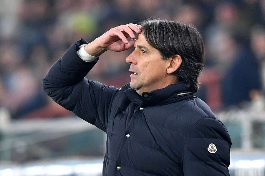 Inter manager Simone Inzaghi