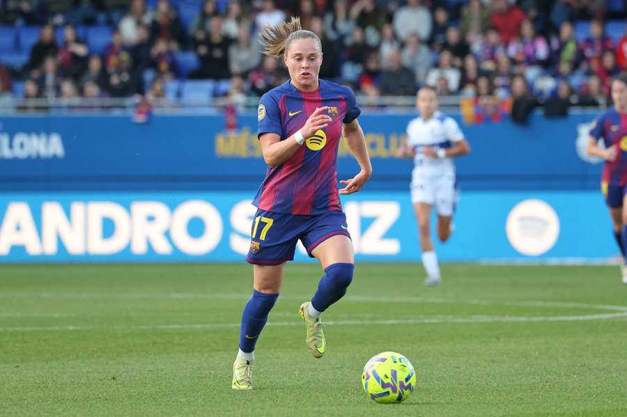 Pajor z golem dla Barcelony w szóstym kolejnym meczu, Polka prowadzi w klasyfikacji strzelczyń Pajor z golem dla Barcelony w szóstym kolejnym meczu, Polka prowadzi w klasyfikacji strzelczyń