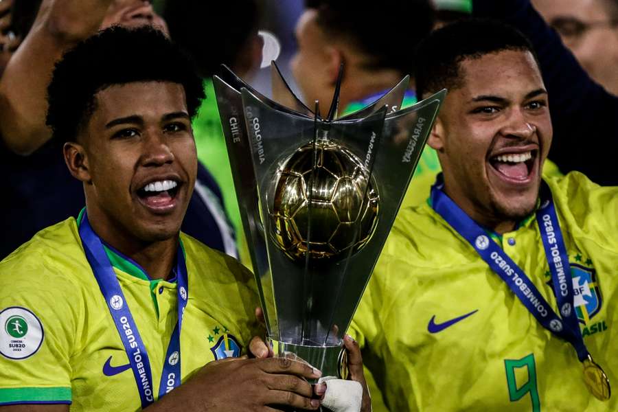 Andrey e Vitor Roque brilharam no Sul-Americano Sub-20