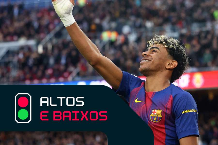 Lamine Yamal fez o primeiro hat-trick pelo Barcelona