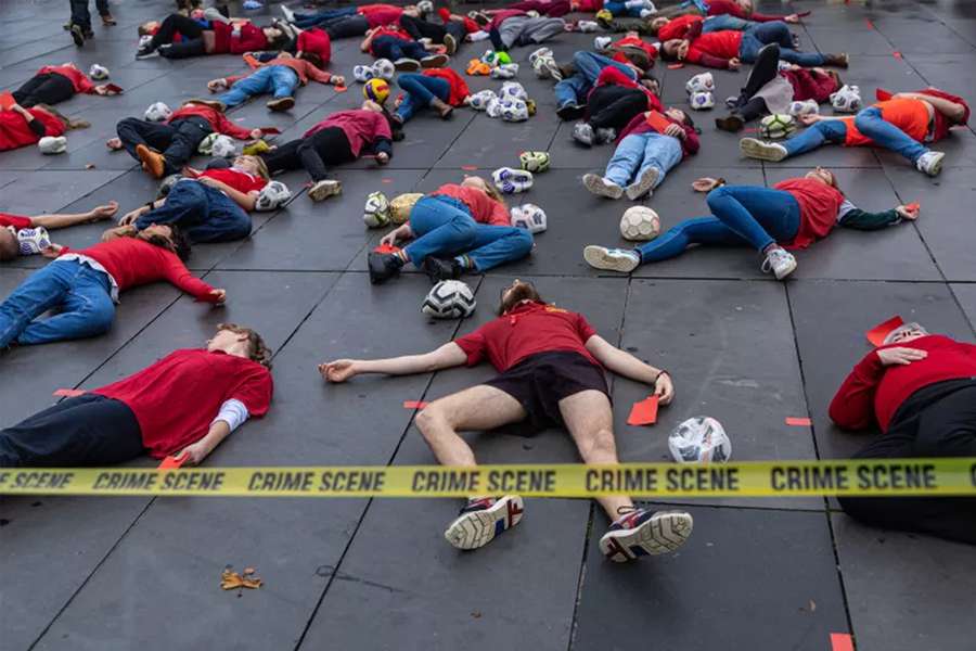 Os protestos em Paris marcaram o início da competição