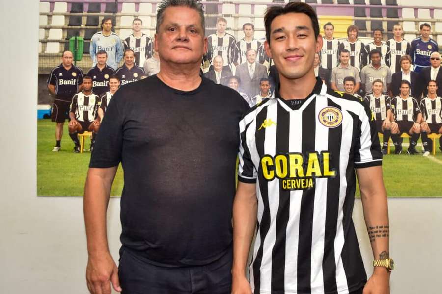 Rui Alves com Minkyu Song