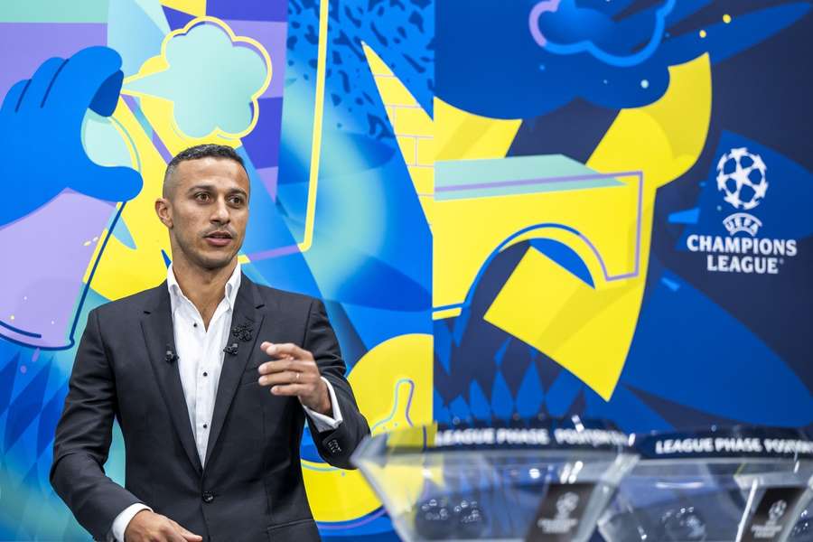 Thiago Alcântara conquistou a Liga dos Campeões pelo Bayern no Estádio da Luz, em Lisboa