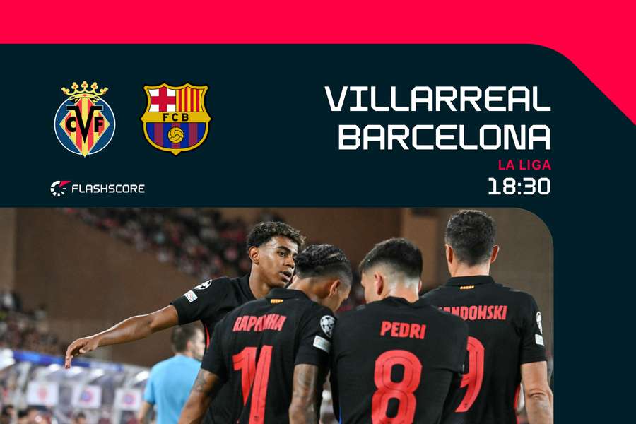 El Barça se desplaza al campo del Villarreal.