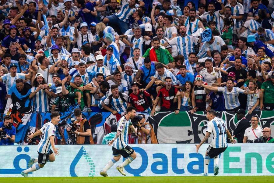 Messi scored just after the hour mark to send Argentina on their way to a 2-0 win over Mexico - a result that improves their chances of progressing.