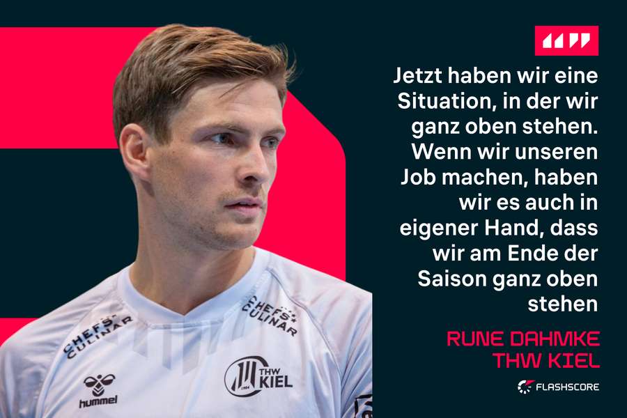 Rune Dahmke ist vor dem Topspiel zuversichtlich