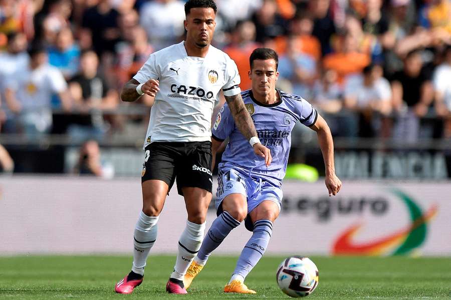 Justin Kluivet spent last season on loan at LaLiga outfit Valencia